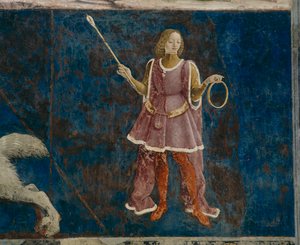 Uno de los Tres Decanos que Supervisan el Mes de Marzo, Il Salone dei Mesi, 1470-99 de Francesco del Cossa
