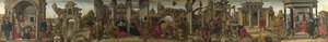 Escenas de la vida de San Vicente Ferrer, ca. 1450-1475 de Francesco del Cossa,