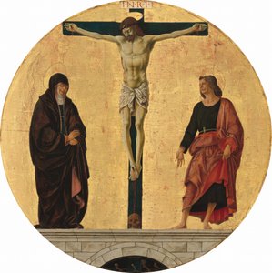 La Crucifixión, c. 1473-1474 de Francesco del Cossa