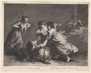 mujeres peleando Mujeres que luchan (título de la serie) de Francesco del Pedro