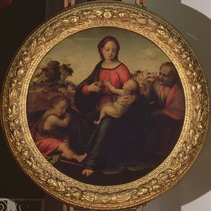 La Sagrada Familia de Francesco di Cristofano Franciabigio