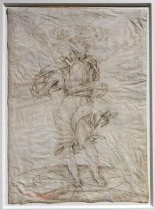 Atlas, c.1472-74 (pluma sobre pergamino)