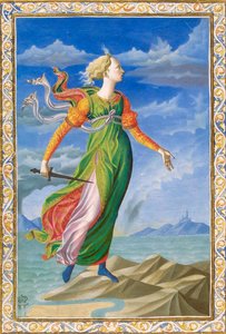 Alegoría de Cartago, c. 1448 de Francesco di Stefano Pesellino