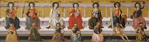 Las siete virtudes, c. 1450