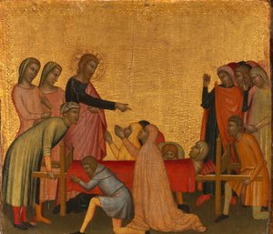 San Juan Evangelista resucita a Satheus de Francescuccio Ghissi