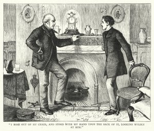 Ilustración para Grandes Esperanzas de Charles Dickens de Francis Arthur Fraser
