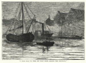 Ilustración para Grandes Esperanzas de Charles Dickens (grabado) de Francis Arthur Fraser