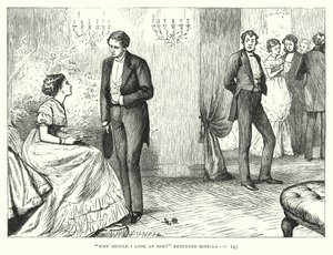 Ilustración para Grandes Esperanzas de Charles Dickens (grabado) de Francis Arthur Fraser