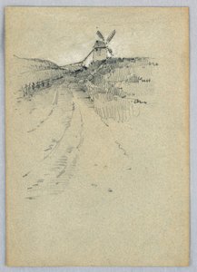 Un molino de viento de Francis Augustus Lathrop