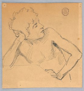 Estudio de figura de Francis Augustus Lathrop