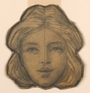 Cabeza de una mujer (detalle)
