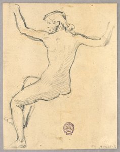 Boceto para "Noche" de Francis Augustus Lathrop