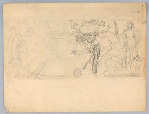 Boceto para un mural