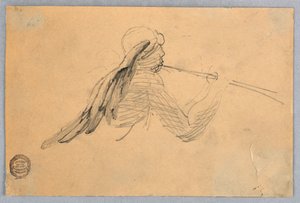 Boceto para un ángel de Francis Augustus Lathrop