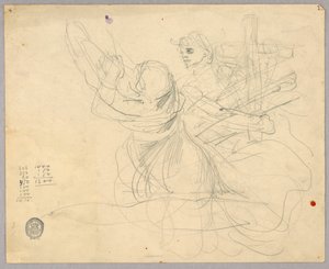 Boceto de Figuras para la Ascensión