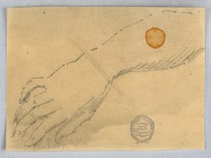 Boceto de Mano y Muñeca de Francis Augustus Lathrop