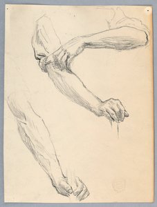 Estudios de brazos de Francis Augustus Lathrop