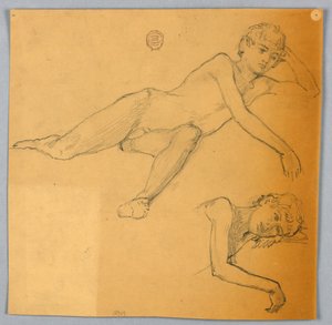Estudios de figura desnuda