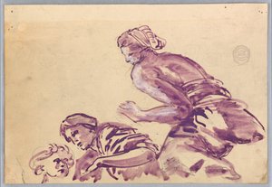 Estudio de Figuras para un Techo de Francis Augustus Lathrop