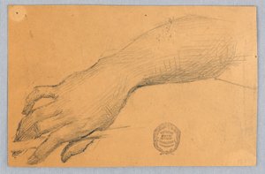 Estudio de Mano y Muñeca de Francis Augustus Lathrop