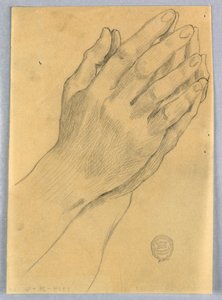 Estudio de manos de Francis Augustus Lathrop