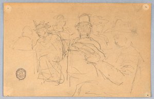 Pasajeros del tren de Francis Augustus Lathrop