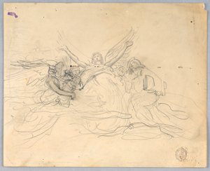 Ángeles adoradores de Francis Augustus Lathrop