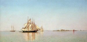 Fuera de City Island, Nueva York de Francis Augustus Silva