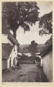 31. Exeter, cabañas en Countess Weir, 1860-94