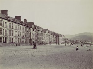 Barmouth. Terraza Marina y Paseo, 1870s de Francis Bedford