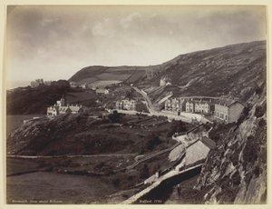 Barmouth, desde arriba Bellevue, 1860-94 de Francis Bedford