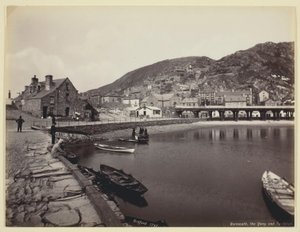 Barmouth, el muelle y Ty Gwyn de Francis Bedford
