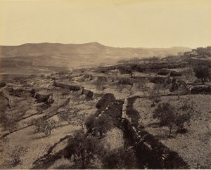 Belén - El campo de los pastores de Francis Bedford