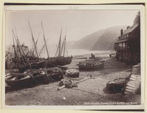 Clovelly, cabaña y playa de Crazed Kate de Francis Bedford