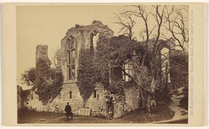 Castillo de Kenilworth - Salón de Banquetes, desde la Torre del César. de Francis Bedford