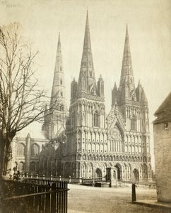 Catedral de Lichfield, Staffordshire de Francis Bedford