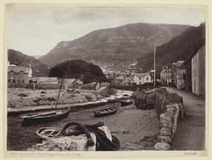 Lynmouth, el pueblo desde el muelle de Francis Bedford