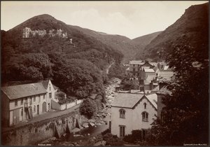 Lynmouth desde Mars Hill de Francis Bedford