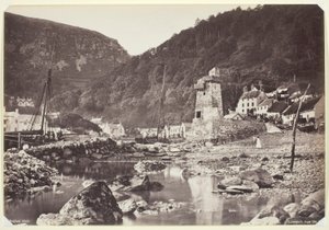 Lynmouth desde el mar de Francis Bedford