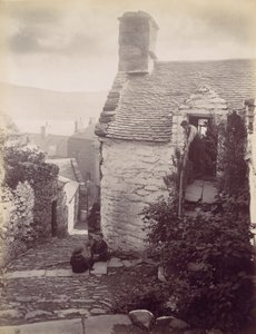 Viejo Barmouth, años 1870 de Francis Bedford