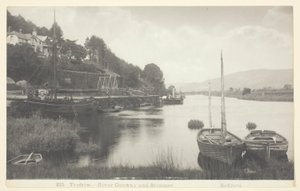 Trefriw-River Conway y Steamer de Francis Bedford