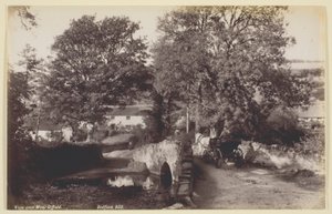 Vista cerca de Wear Gifford de Francis Bedford