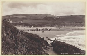 Arenas de Woolacombe, 1860-94 de Francis Bedford