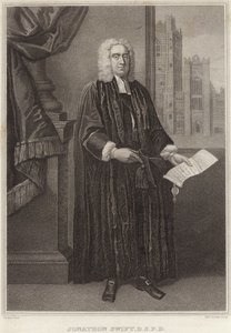 Retrato de Jonathan Swift de Francis Bindon