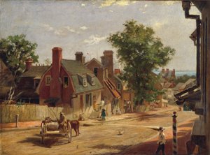 Viejo Annapolis, Francis Street, 1876 de Francis Blackwell Mayer
