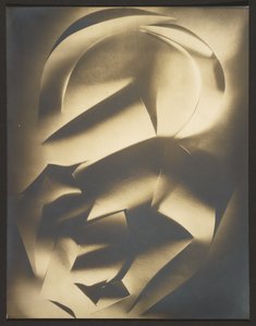 [Abstracción en papel recortado] de Francis Bruguière
