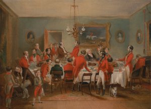 Salón de los Solteros: El desayuno de caza