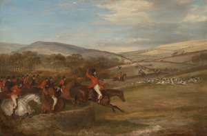 La Caza de Berkeley, 1842: Full Cry de Francis Calcraft Turner