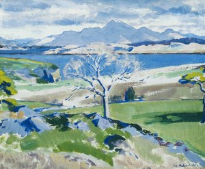 Ben Cruachan desde Achnacraig, Mull, c. 1931