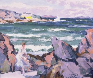 Viento del Norte, Iona (El Bañista) de Francis Campbell Boileau Cadell